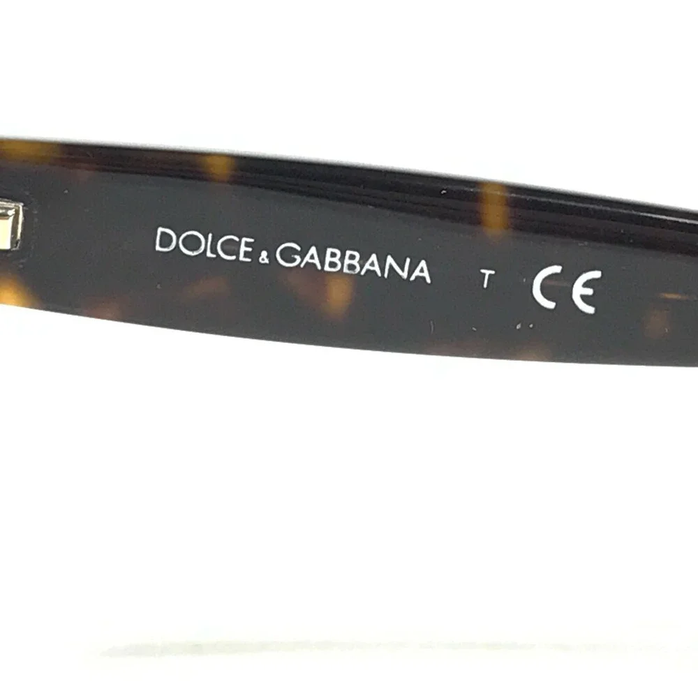 Dolce & Gabbana DG3199 502 Eyeglasses Frames Tortoise Round Cat Eye 53-17-140